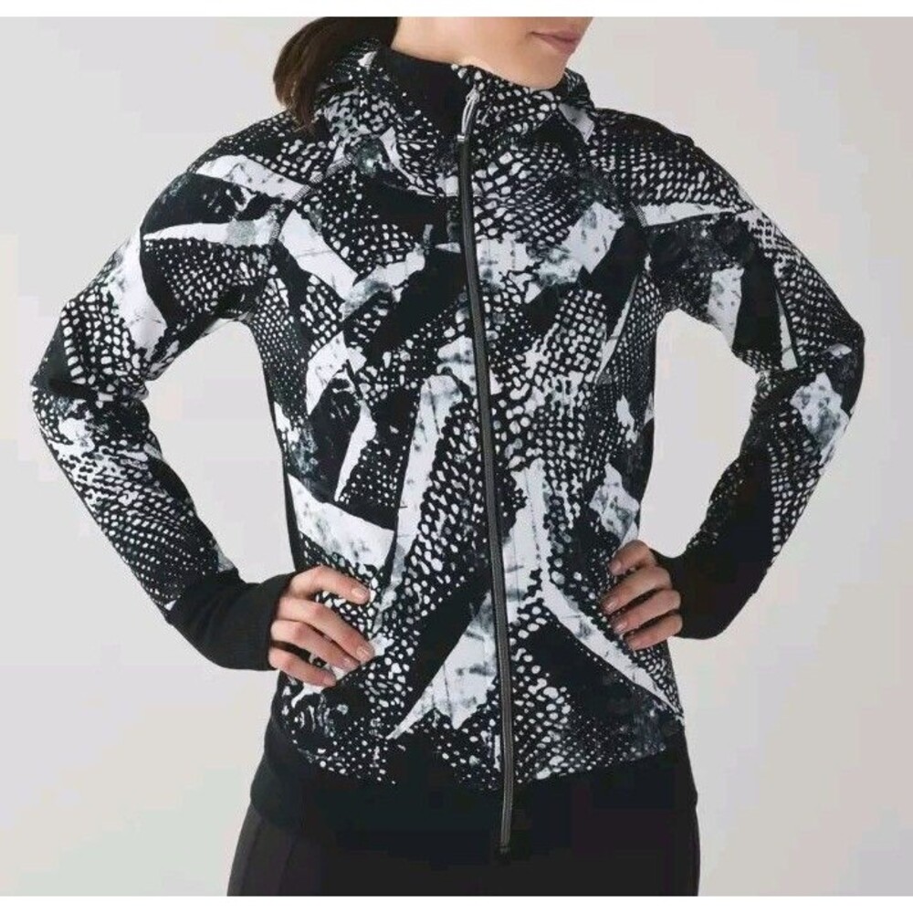 Lululemon Scuba Hoodie Zip Up Women's Sz 6 Activewear Sportswear Gym Workout